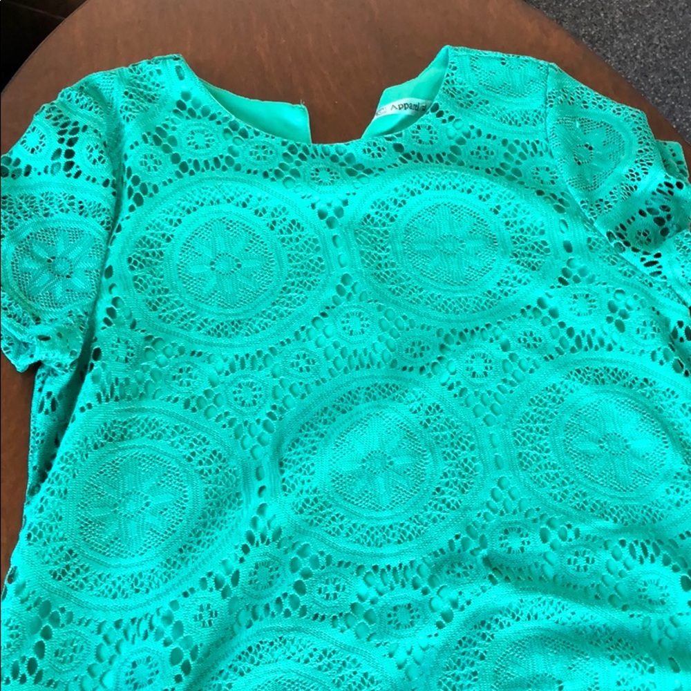 Green Lace Dress